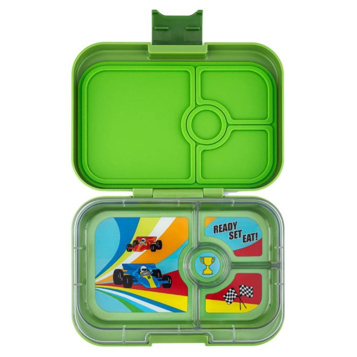 Lunchbox για το σχολείο με χωρίσματα 
